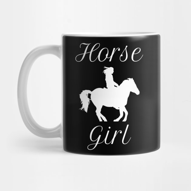 Horse Girl - Horses Racing Riding Gifts Tees by fromherotozero